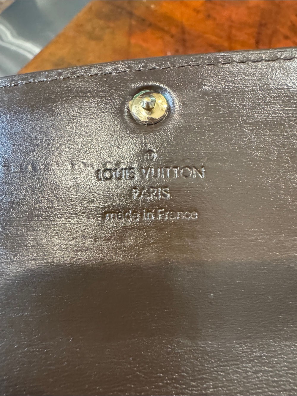Louis Vuitton Brown Vernis Patent Leather Continental Wallet - Picture 8 of 12